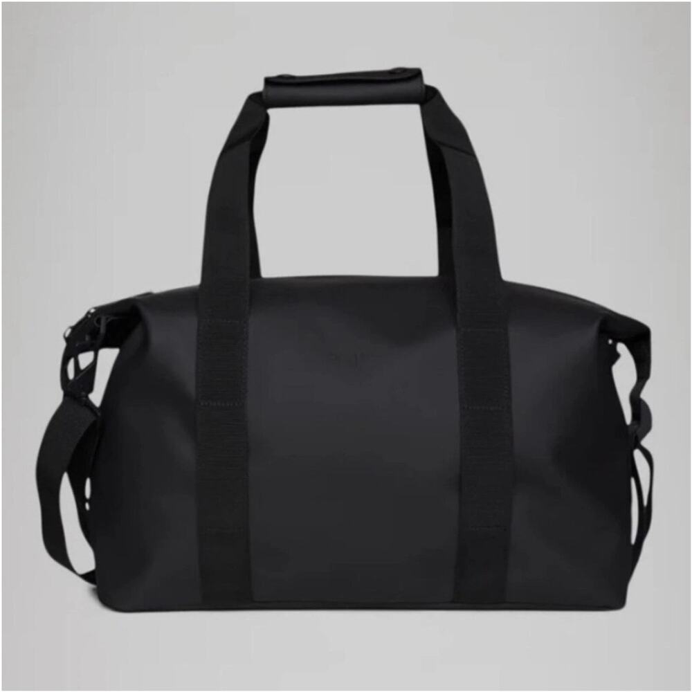 Rains 20270 Weekend Hilo Bag Gym Travel NWOT Unisex BLACK Duffel Crossbody